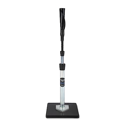 Tanner Tee The Original Batting Tee – Adjustable Pro Hitting Tee for Baseball & Softball, Steel Shaft, Composite Base, Hand-Rolled Rubber Top, 26"-43" Height - Image 2