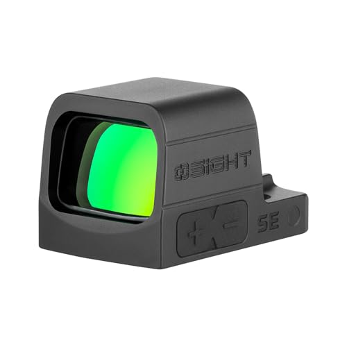 OSIGHT SE 2 MOA Dot & 32 MOA Circle Dual Reticle Green Dot Sight, Enclosed Micro Reflex Sight, RMSc/K Footprint Compatible, for Concealed Carry - Image 2