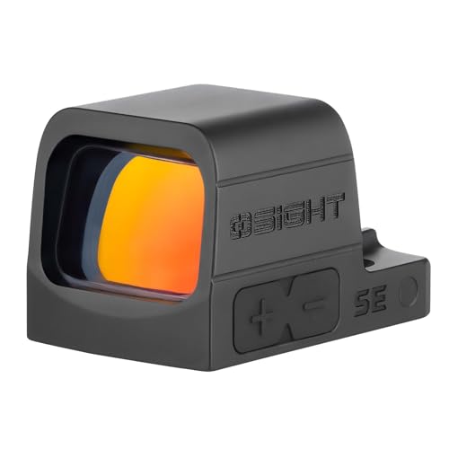 OSIGHT SE Enclosed Micro Red Dot Sight - RMSc/K Footprint Compatible | 2 MOA Dot & 32 MOA Circle Dual Reticle System | Durable Compact Reflex Sight - Image 2