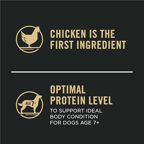 Purina Pro Plan Senior Dog Food With Probiotics for Dogs, Shredded Blend Chicken & Rice Formula - 34 lb. Bag - Image 7