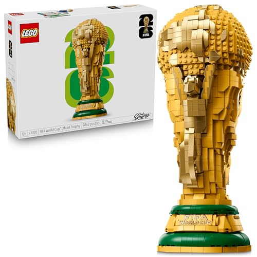 LEGO Editions FIFA World Cup Official Trophy Building Set - Kit for Display in Bedroom, Home Office, Book Shelf - Soccer Fans Collectible - with World Cup 2026 Minifigure - Gift for Fans - 43020 - Image 2