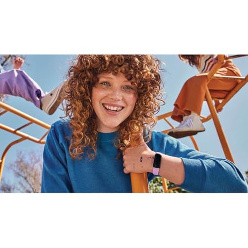 Fitbit Inspire 3 Health &-Fitness-Tracker with Stress Management, Workout Intensity, Sleep Tracking, 24/7 Heart Rate and more, Lilac Bliss/Black, One Size (S & L Bands Included) - Image 6