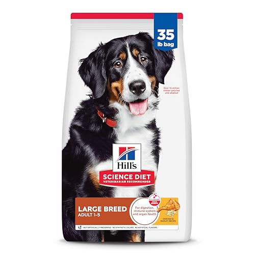 Hill's Science Diet Adult 1-5 Large Breed Dry Dog Food, Chicken & Barley, 35 lb. Bag - Image 2