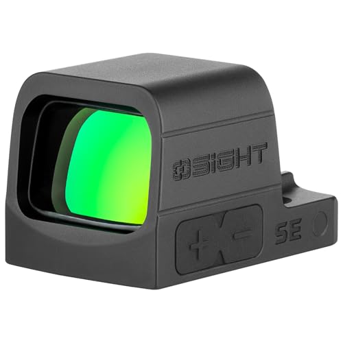 OSIGHT SE 6 MOA Green Dot Enclosed Micro Sight with RMSc/K Footprint, Parallax-Free Durable Optic for Subcompact Setups - Image 2