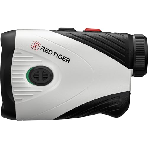 REDTIGER Golf Rangefinder with Slope Switch, 1200 Yards Range Finder Golfing, 7X Magnification, Flag Pole Locking Vibration, Rechargeable Range Finders with Magnet Stripe, GolfVue Series 1 - Image 2