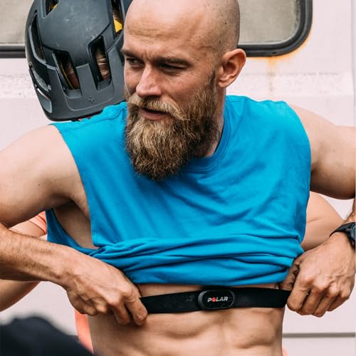 Polar H10 Heart Rate Monitor Chest Strap - ANT + Bluetooth, Waterproof HR Sensor for Men and Women, Black, M-XXL - Image 3