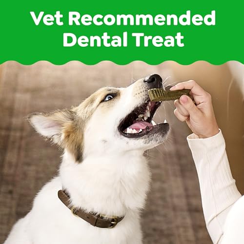 Greenies Veterinarian-Recommended Adult Natural Dental Dog Treats Large Size, Original Flavor, (4) 12 ct Packs (48 Treats Total) - Image 3