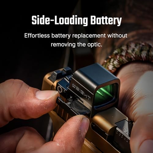 OSIGHT SE 2 MOA Dot & 32 MOA Circle Dual Reticle Green Dot Sight, Enclosed Micro Reflex Sight, RMSc/K Footprint Compatible, for Concealed Carry - Image 6
