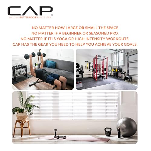 CAP Barbell 150 lb Rubber Coated Hex Dumbbell Set with Vertical Rack, Space-Saving A-Frame Storage for Home Gym Strength Training, Chrome Handle, Black Rack - Image 7