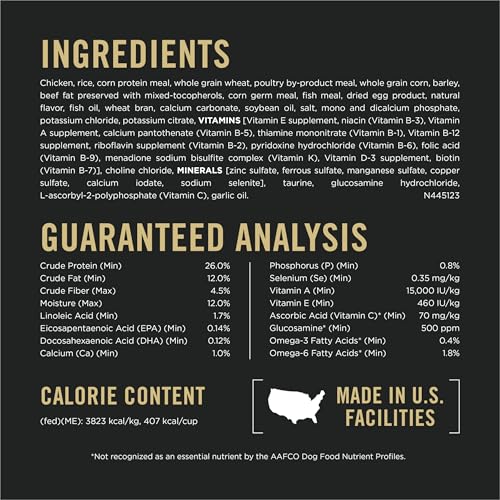 Purina Pro Plan High Protein, Digestive Health Large Breed Dog Food Dry, Chicken and Rice Formula - 34 lb. Bag - Image 5