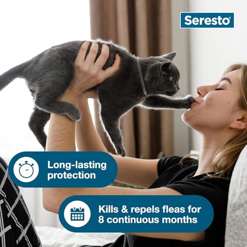 Seresto Cat Vet-Recommended Flea & Tick Treatment & Prevention Collar for Cats, 8 Months Protection | (Pack of 2) - Image 7