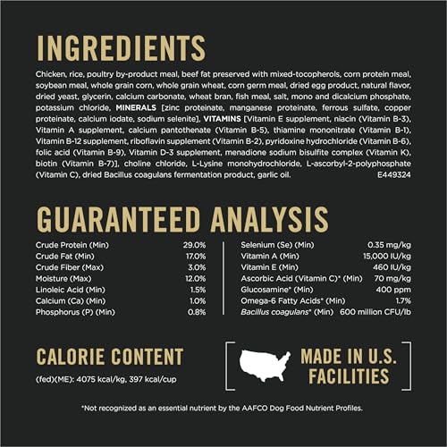Purina Pro Plan Small Breed Dog Food Shredded Blend Chicken and Rice Formula With Guaranteed Live Probiotics - 34 lb. Bag - Image 7