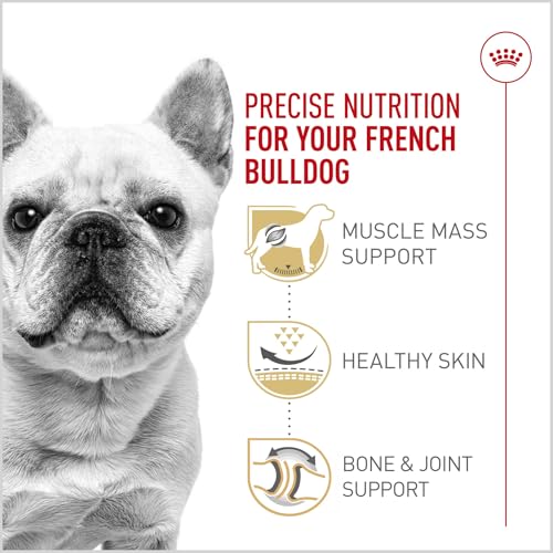 Royal Canin Breed Health Nutrition French Bulldog Adult Dry Dog Food, 17 lb Bag - Image 4