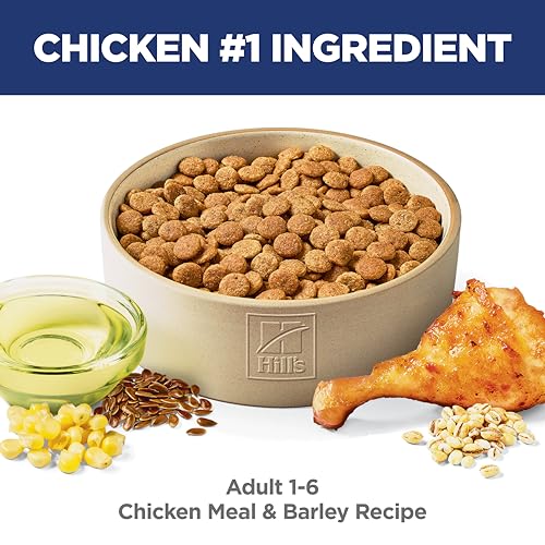 Hill's Science Diet Adult 1-6 Dry Dog Food, Chicken & Barley, 35 lb. Bag - Image 3