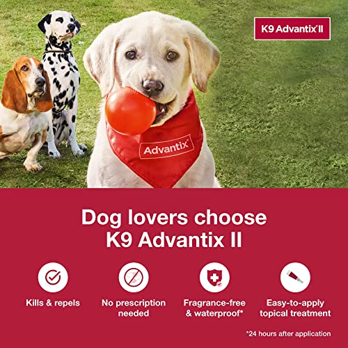 K9 Advantix II XL Dog Vet-Recommended Flea, Tick & Mosquito Treatment & Prevention | Dogs Over 55 lbs. | 6-Mo Supply - Image 5