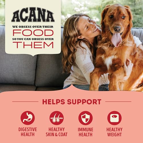 ACANA Grain Free Dry Dog Food Red Meat Recipe 25lb Bag - Image 4