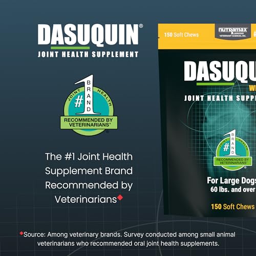 Nutramax Dasuquin for Large Dogs, Joint Health Supplement, Contains Glucosamine for Dogs, Plus Chondroitin, ASU, MSM and More, Supports Healthy Joints, Soft Chews, 150 Count - Image 4