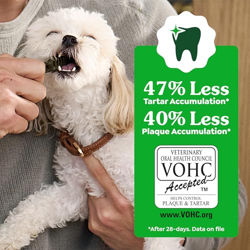 Greenies Veterinarian-Recommended Adult Natural Dental Dog Treats Large Size, Original Flavor, (4) 12 ct Packs (48 Treats Total) - Image 6