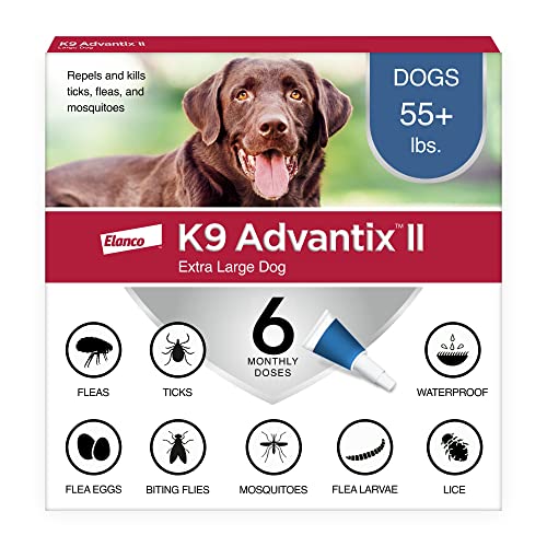 K9 Advantix II XL Dog Vet-Recommended Flea, Tick & Mosquito Treatment & Prevention | Dogs Over 55 lbs. | 6-Mo Supply - Image 3
