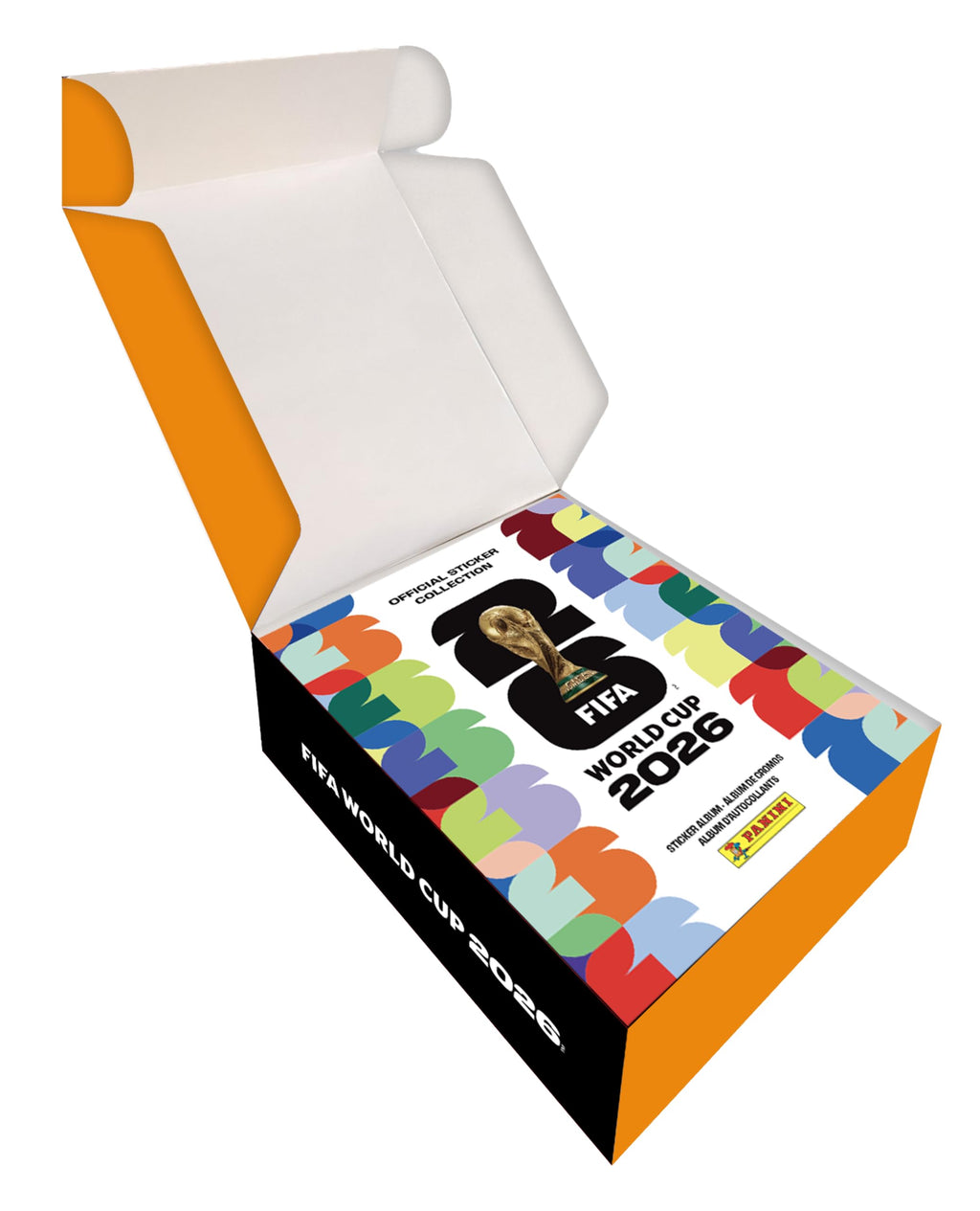 2026 FIFA World Cup Sticker Collection - Amazon Exclusive Collectors Bundle - Hardcover Album + Tin with 50 Sticker Packs - Image 3