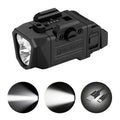 OLIGHT PL X Tactical Flashlight Rechargeable USB-C Dual Beams Strobe Combo 22,500 Candelas Spotlight and 1,200 Lumens Floodlight Adjustable & Reversible Lugs, for 1913 / GL Rail Mount (Matte Black) - Image 1