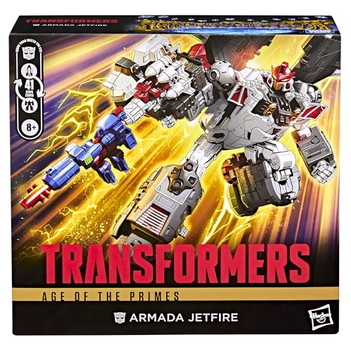 Transformers Age of the Primes Armada Jetfire, Commander Class 8-Inch Converting Action Figure with 3 Mini-Con Figures, Robot Toys for 8+ - Image 6