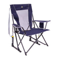 GCI Outdoor Comfort Pro Rocker Collapsible Rocking Chair & Outdoor Camping Chair, Indigo Blue - Image 1
