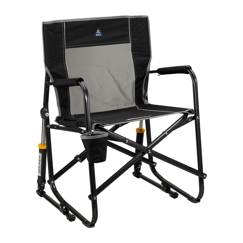 GCI Outdoor Freestyle Rocker Outdoor Rocking Chair with Beverage Holder - Image 1